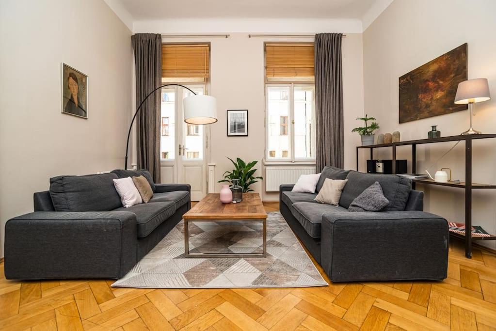 Large And Modern Apartment In The Heart Of Praag Buitenkant foto